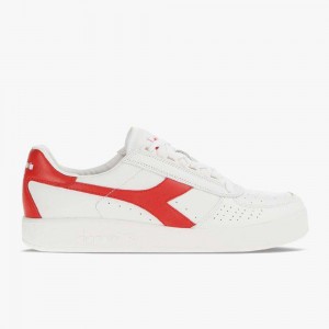 Diadora B. Elite Női Rövidszárú Tornacipő Piros | CDNBGPH-75