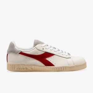 Diadora Game Női Rövidszárú Tornacipő Piros | JRLZUVI-68