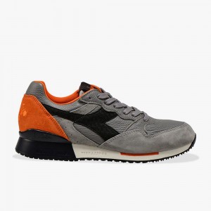 Diadora Intrepid Férfi Rövidszárú Tornacipő Szürke | QLWDTKB-27