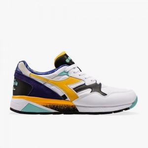 Diadora N9002 Férfi Rövidszárú Tornacipő Fehér | MLGPVKW-62