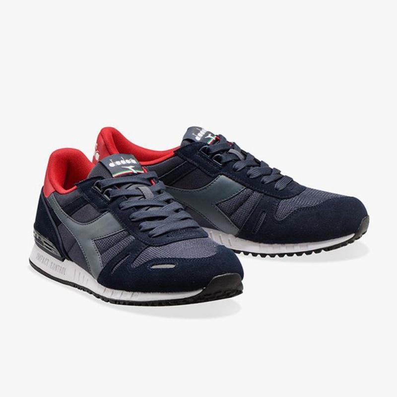 Diadora Titan Női Rövidszárú Tornacipő Sötétkék | UPSOYJX-35