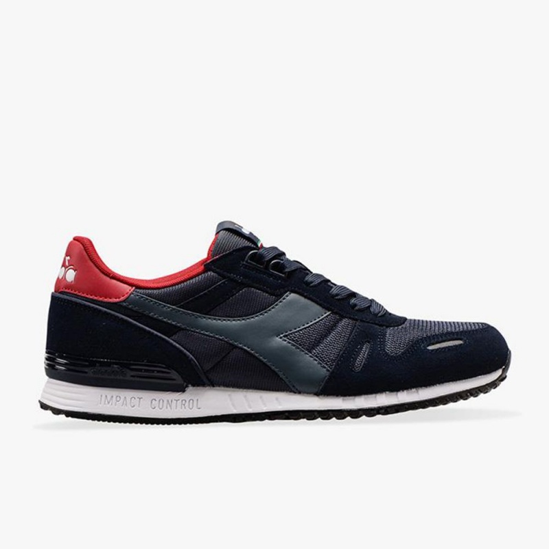 Diadora Titan Női Rövidszárú Tornacipő Sötétkék | UPSOYJX-35